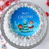 Gift Christmas Photo Cake (Half kg)