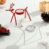 Christmas Reindeer Iron T-Light Holders (Set of 2) Online