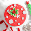 Gift Christmas Snowflake Cake (600 gm)