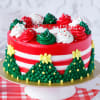 Buy Christmas Theme Truffle Cake