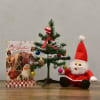 Christmas Tree with Decorative Items and Santa Teddy Online