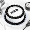 Classic Black And White Cake (1 Kg) Online