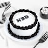 Gift Classic Black And White Cake