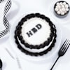 Buy Classic Black And White Cake