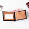 Buy Classic Black Personalized Bi-Fold PU Leather Wallet