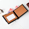 Shop Classic Black Personalized Bi-Fold PU Leather Wallet