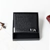 Classic Black Personalized Bi-Fold PU Leather Wallet Online