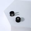 Gift Classic - Cufflinks And Pocket Square Set - Personalized