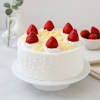 Classic Eggless Strawberry Delight Cake (1 Kg) Online