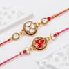 Gift Classic Meenakari Rakhis Hamper