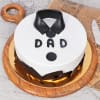 Classic Shirt Theme Cake for Dad (1 Kg) Online