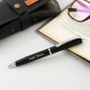 Gift Classy Black Metal Pen - Customized With Name