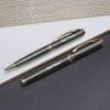 Classy Grey And Gold Personalized Pens (Set of 2) Online
