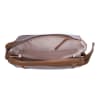 Shop Classy Handbag With Detachable Strap - Chocolate Brown