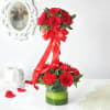 Classy Mix of Flowers in a Vase Online