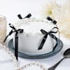 Buy Classy Pearl & Ribbon Cake