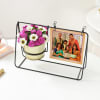 Gift Classy Personalized Diwali Metal Planter