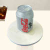 Coca Cola Tin Fondant Cake (2.5 Kg) Online