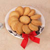 Gift Coconut Butter Cookies With Santa Teddy And Christmas Card