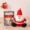 Buy Coconut Butter Cookies With Santa Teddy And Christmas Card