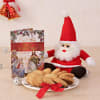 Coconut Butter Cookies With Santa Teddy And Christmas Card Online