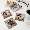 Coffee And Memories Personalized Coasters - Set Of 4 Online