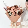 Buy Coffee Hues Elegant Bouquet