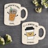 Buy Coffee Lovers Personalized Fridge Magnets (Set of 2)
