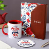 Coffee Mug And Coaster With Personalized Leather Diary Online