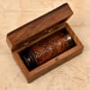 Gift Collapsible Antique Telescope With Personalized Case