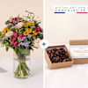Colorful glow and chocolates - Eclat colore Online
