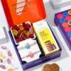 Colorful Peppa Pig Kids Rakhi Hamper Online