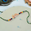 Gift Colourful Beads Flute Rakhi