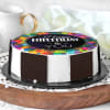 Gift Colourful Birthday Wishes Cake (Half Kg)