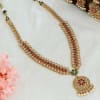Gift Colourful Kundan And Pearls Necklace