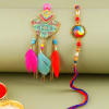Gift Colourful Mandala Bhaiya Bhabhi Rakhi
