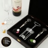 Contemporary N Personalized Wine Set Online