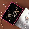 Shop Contemporary Styled Heart Shaped Danglers