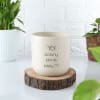 Cool And Punny Ceramic Planter - Without Plant Online