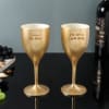 Gift Cool Bhai Personalized Unbreakable Wine Glasses Set