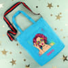 Cool Blue Personalized Canvas Bag Online