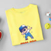 Buy Cool Bro Personalized Kids T-shirt - Yellow