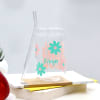 Gift Cool Moms Club - Can-Shaped Glass With Straw