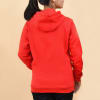 Gift Cool Swag Woolen Hoodie For Women - Red