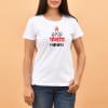 Cool White Graphic T-Shirt for Women Online