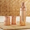 Copper Bottle with 2 Glasses Online