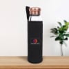 Copper-Charged Glass Bottle - Personalized Online