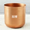Gift Copper Finish Planter without Plant