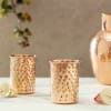 Buy Copper Glasses with Jar