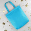 Shop Cosmic Sign - Pop Blue Personalized Canvas Tote Bag With Sling - Aries